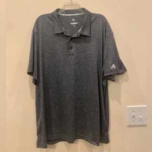 Adidas GOLF, gray and black polo size 2XL